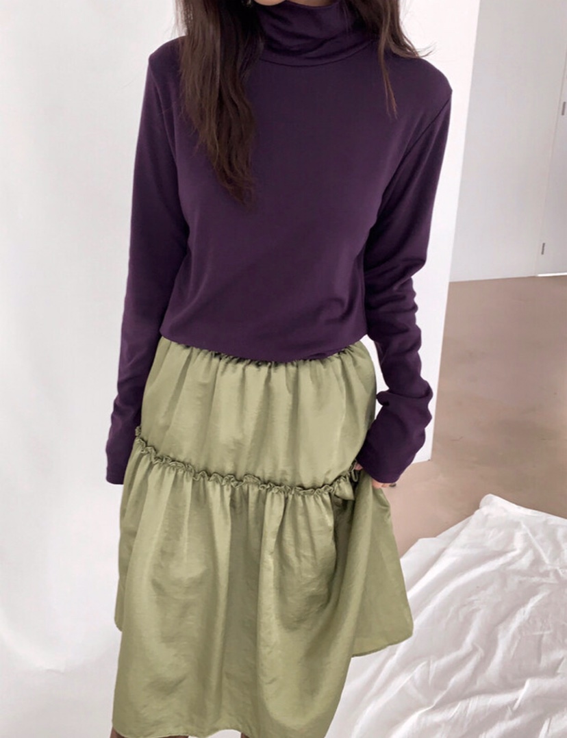 LETAILOR韓國代購㊣女裝新款休閑25秋冬人氣推薦半身裙中短裙LETAILOR半身裙/中短裙