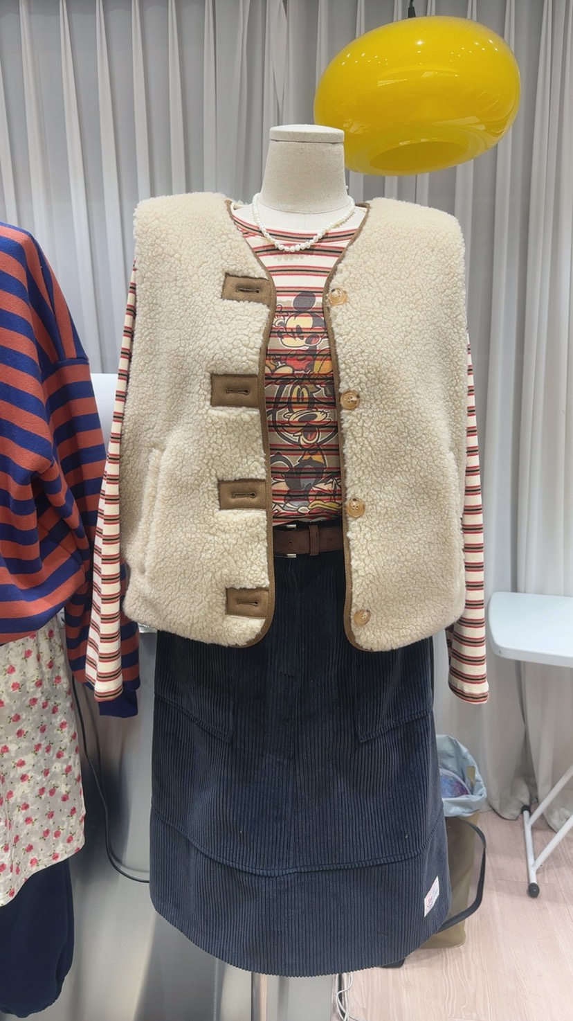 ARCHIVE-P東大門㊣實拍女士新款25秋冬職業人氣休閑熱賣馬甲ARCHIVE-P馬甲