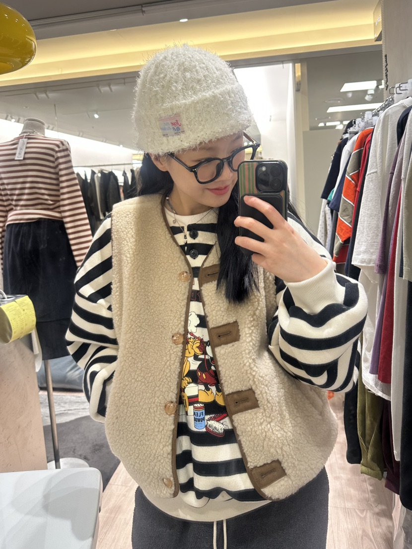 ARCHIVE-P東大門㊣實拍女士新款25秋冬職業人氣休閑熱賣馬甲ARCHIVE-P馬甲