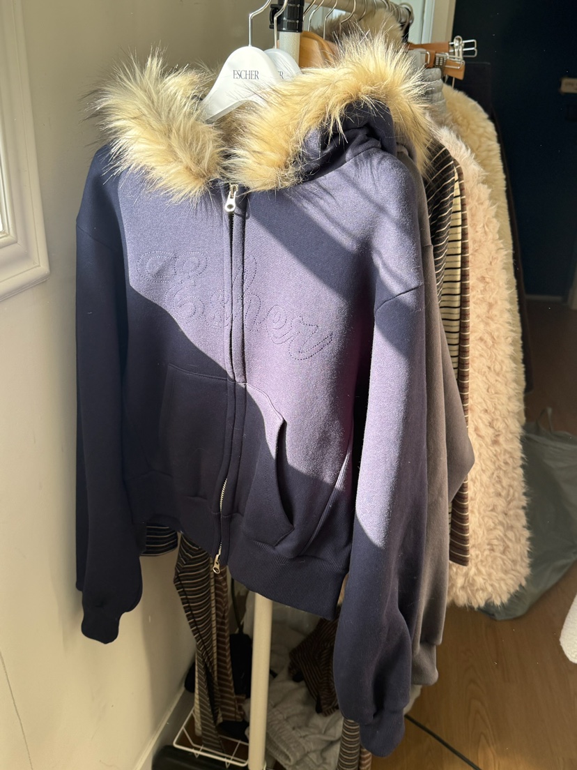 ESCHER東大門㊣實拍女裝新品推薦熱賣人氣時尚休閑夾克拉鏈ESCHER夾克