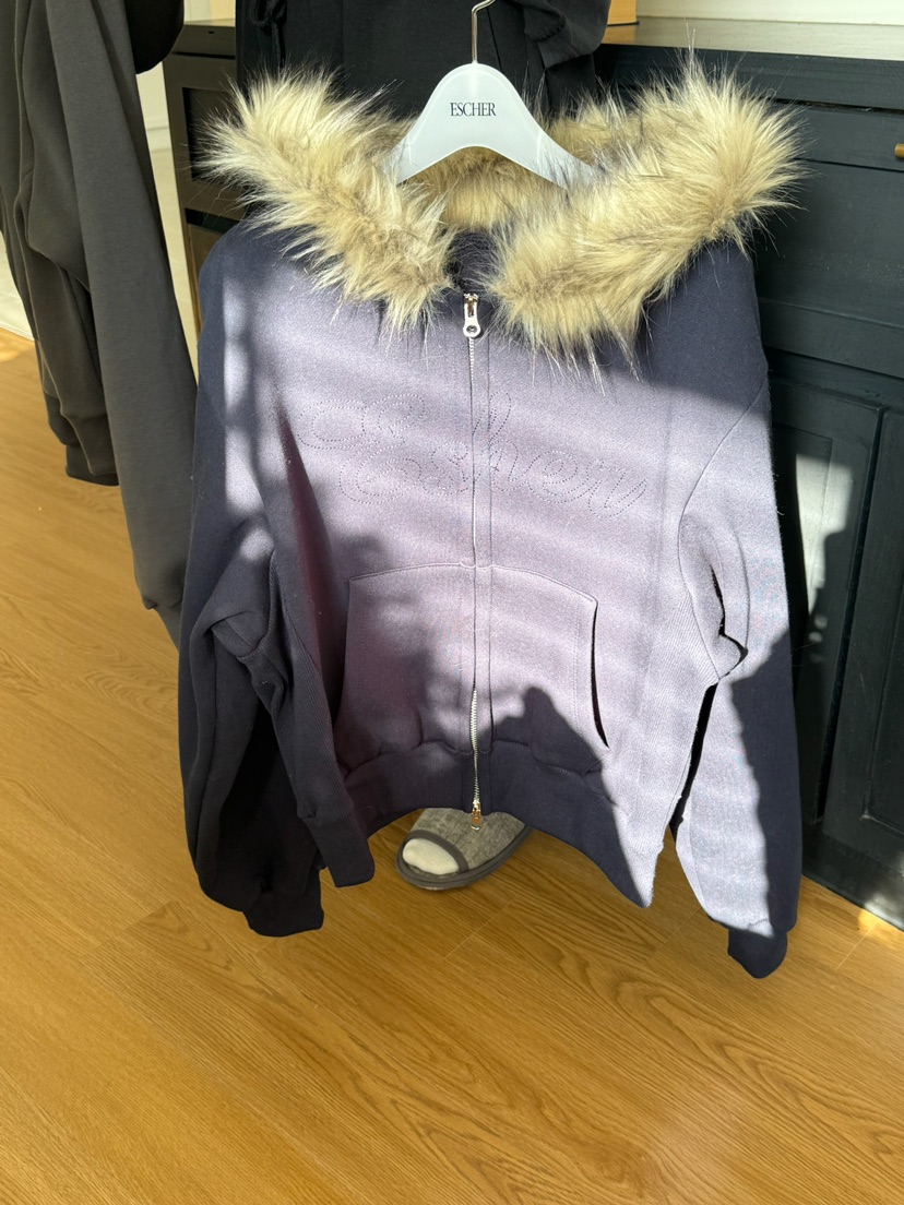 ESCHER東大門㊣實拍女裝新品推薦熱賣人氣時尚休閑夾克拉鏈ESCHER夾克