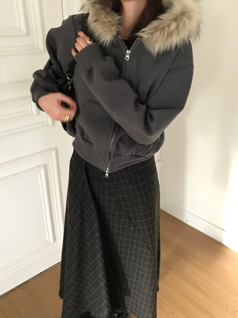 ESCHER東大門㊣實拍女裝新品推薦熱賣人氣時尚休閑夾克拉鏈ESCHER夾克