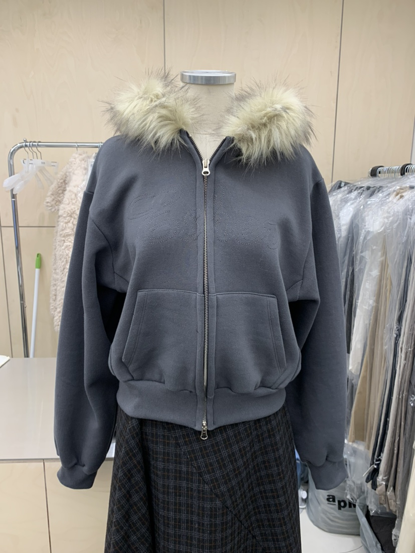 ESCHER東大門㊣實拍女裝新品推薦熱賣人氣時尚休閑夾克拉鏈ESCHER夾克圖色2