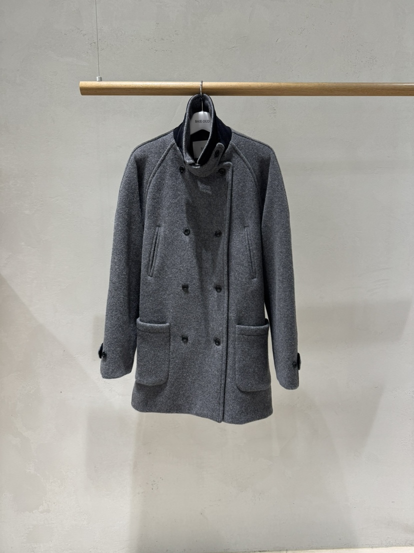 BAIE OUD/OFCEDRE韓國代購㊣女裝新款25秋冬中長款大衣羊毛雙層BAIE OUD/OFCEDRE中長款大衣圖色1