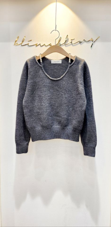 BLING BLING-S東大門㊣代購女士新款人氣時尚25秋冬針織衫BLING BLING-S針織衫圖色1