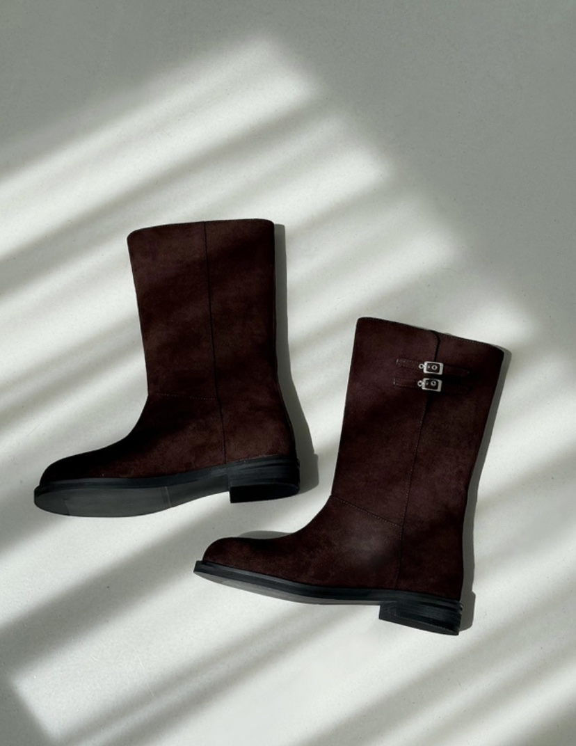 OPPA韓國直郵㊣女裝新款時尚熱賣職業推薦25秋冬休閑人氣靴子OPPA靴子