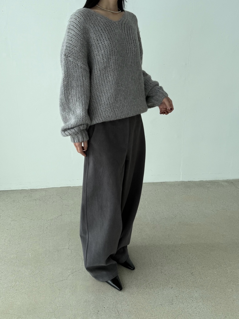 TAUPE東大門㊣代購女裝新品休閑熱賣人氣推薦25秋冬職業針織衫TAUPE針織衫