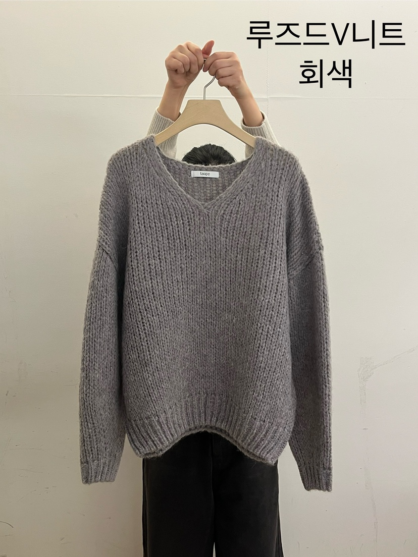 TAUPE東大門㊣代購女裝新品休閑熱賣人氣推薦25秋冬職業針織衫TAUPE針織衫圖色3