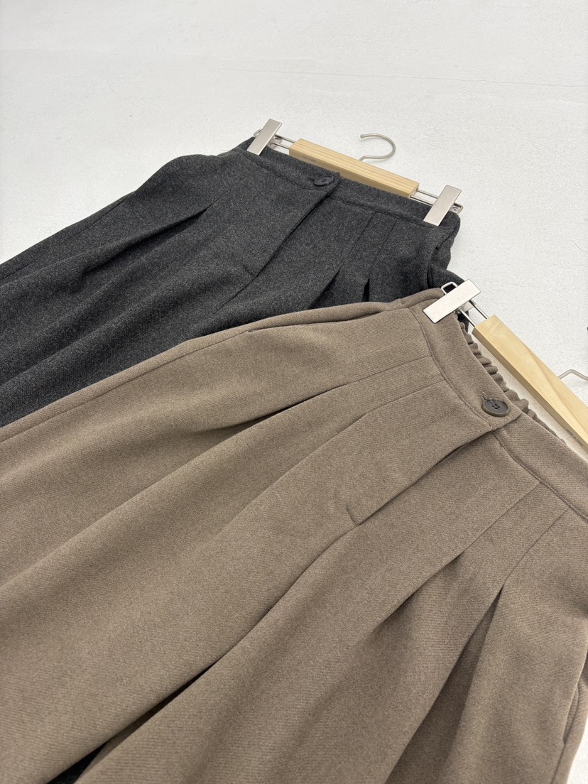 JMIND東大門㊣直郵女士新款25秋冬推薦休閑職業休閑褲人字紋JMIND休閑褲