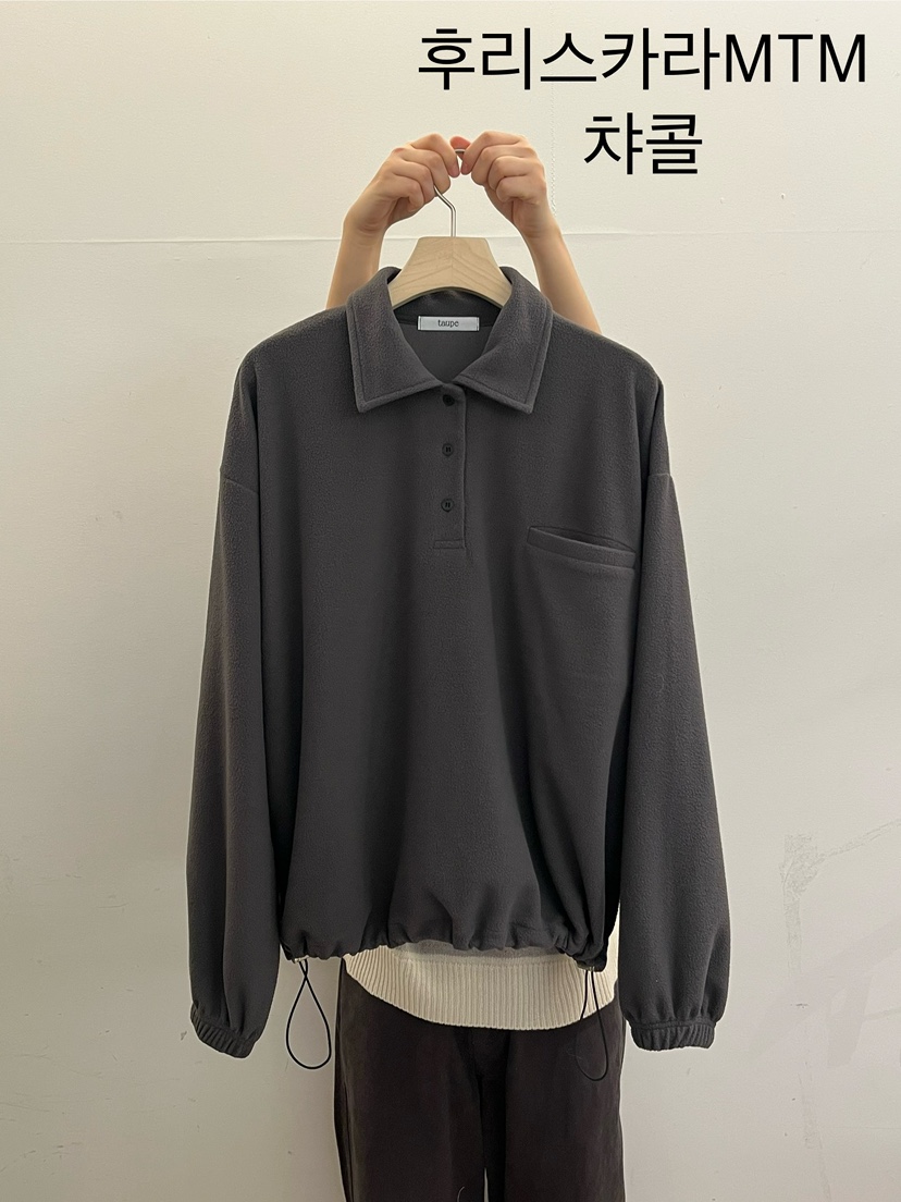 TAUPE韓國直郵㊣女士新品推薦25秋冬時尚休閑職業熱賣人氣衛衣TAUPE衛衣圖色2