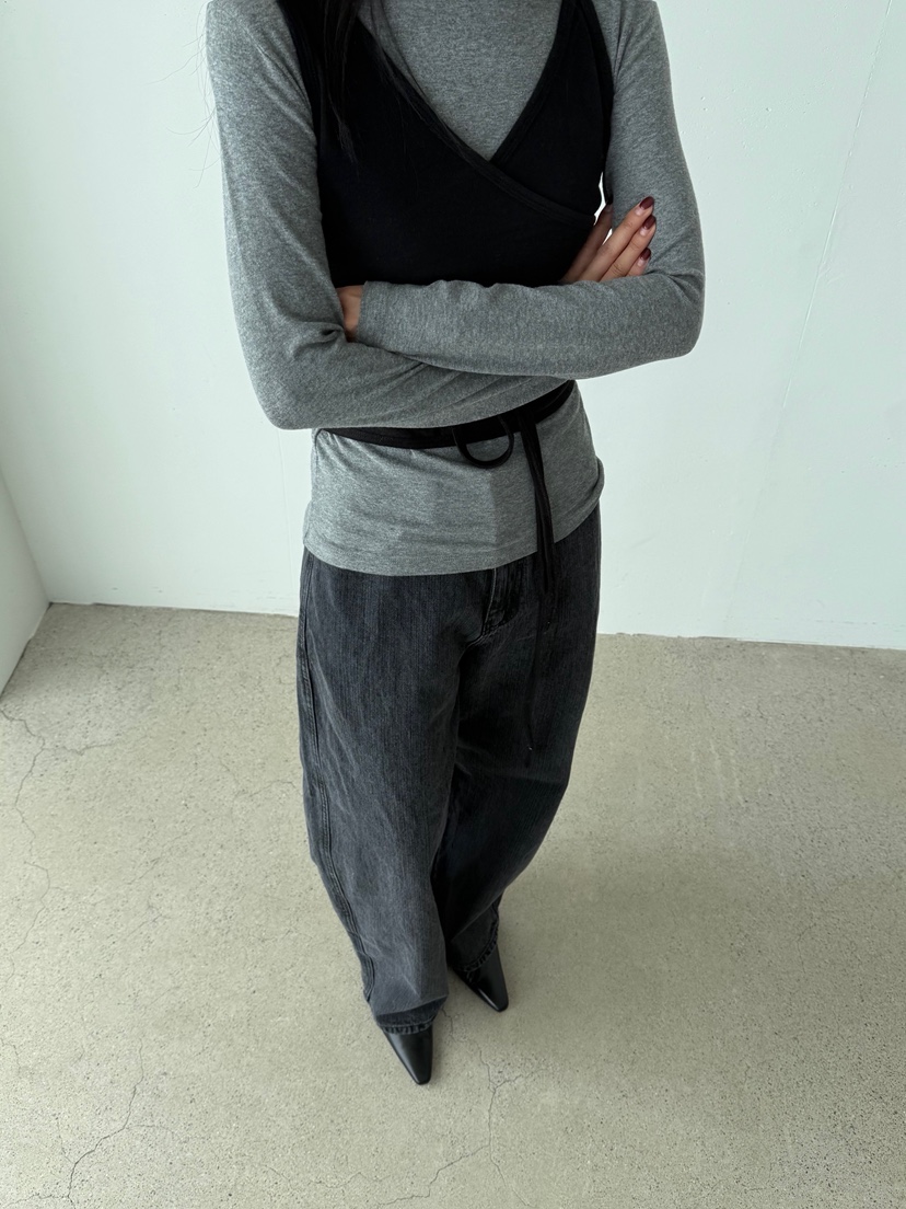 TAUPE東大門㊣代購女裝新款25秋冬熱賣時尚推薦職業人氣牛仔褲TAUPE牛仔褲