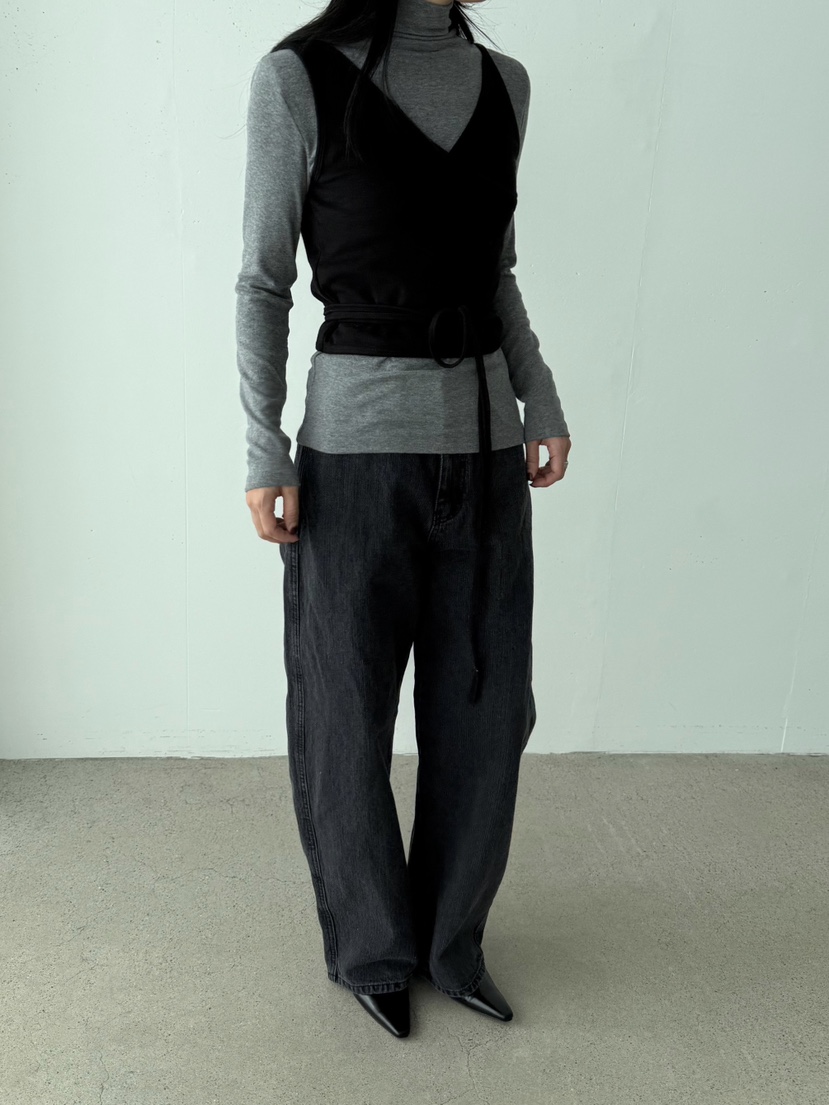 TAUPE東大門㊣代購女裝新款25秋冬熱賣時尚推薦職業人氣牛仔褲TAUPE牛仔褲