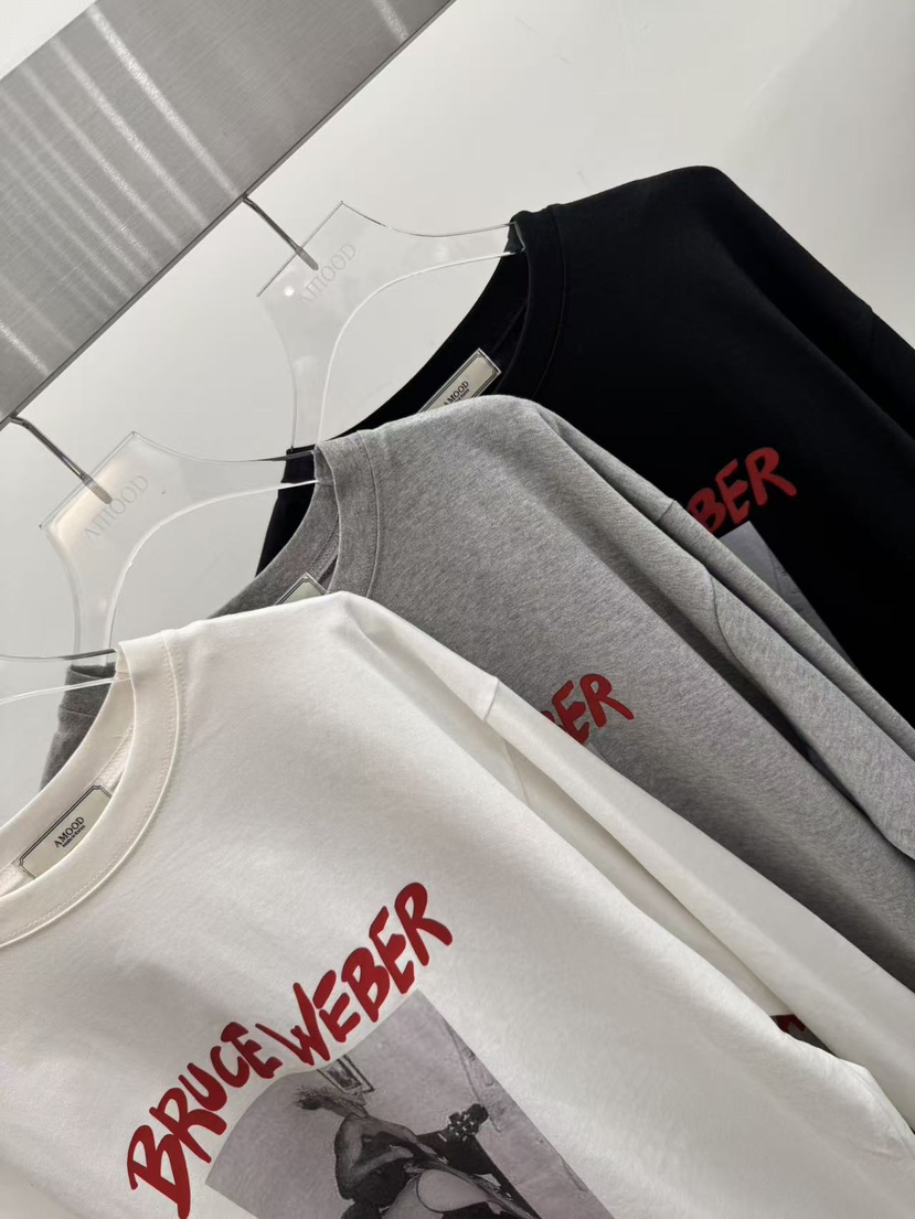 AMOOD韓國直郵㊣女士新款推薦人氣休閑時尚職業25秋冬長袖T恤AMOOD長袖T恤