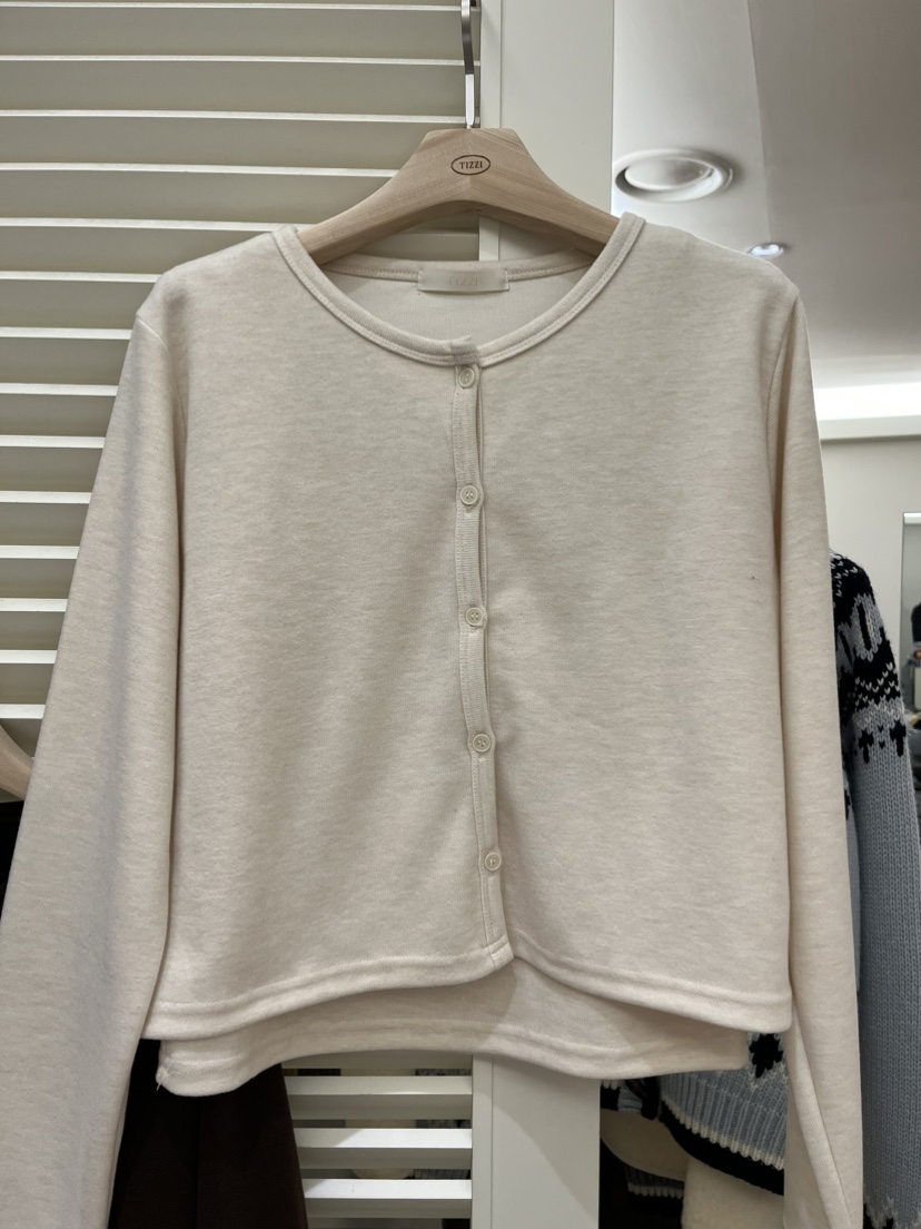 TIZZI東大門㊣直郵女士新款25秋冬推薦人氣熱賣長袖T恤套裝TIZZI長袖T恤圖色2