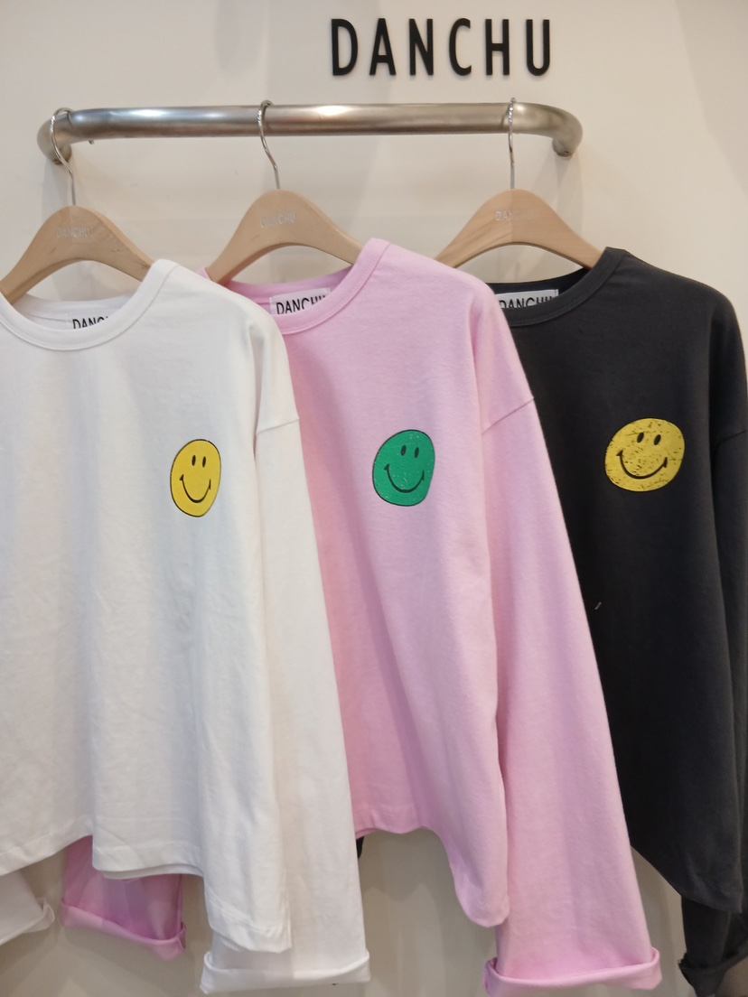 DANCHU東大門㊣實拍女裝新款職業熱賣休閑推薦人氣時尚長袖T恤DANCHU長袖T恤