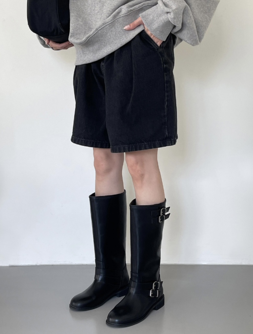 OPPA東大門㊣代購女裝新款人氣推薦25秋冬時尚休閑熱賣靴子OPPA靴子