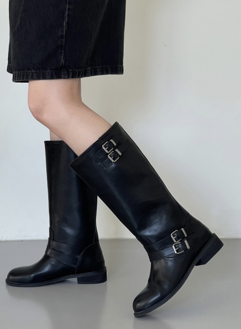 OPPA東大門㊣代購女裝新款人氣推薦25秋冬時尚休閑熱賣靴子OPPA靴子圖色2