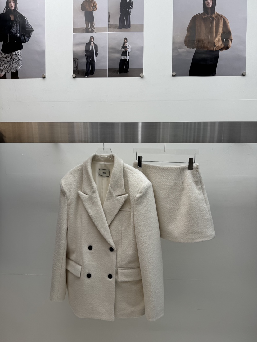 AMOOD東大門㊣代購女士新品休閑職業時尚推薦熱賣人氣25秋冬短裙AMOOD短裙