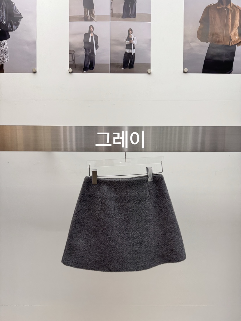 AMOOD東大門㊣代購女士新品休閑職業時尚推薦熱賣人氣25秋冬短裙AMOOD短裙圖色2