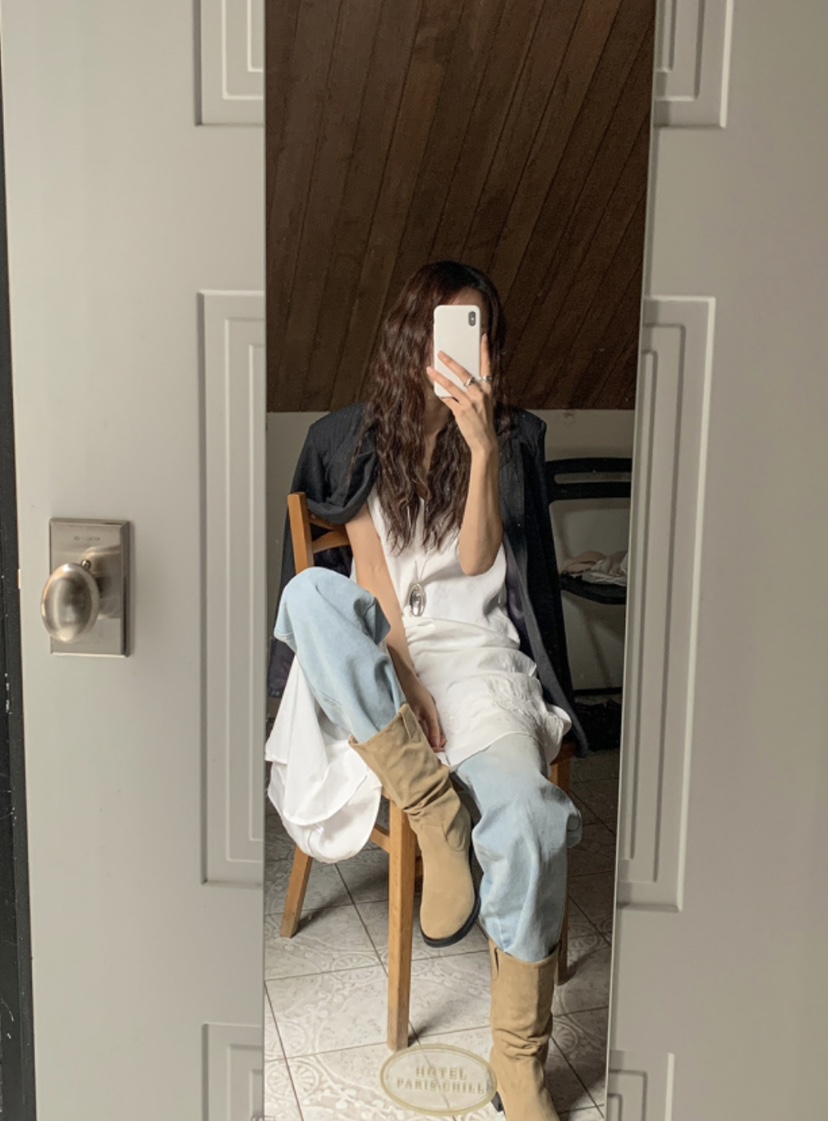 OPPA東大門㊣直郵女裝新款熱賣推薦人氣職業時尚休閑25秋冬靴子OPPA靴子