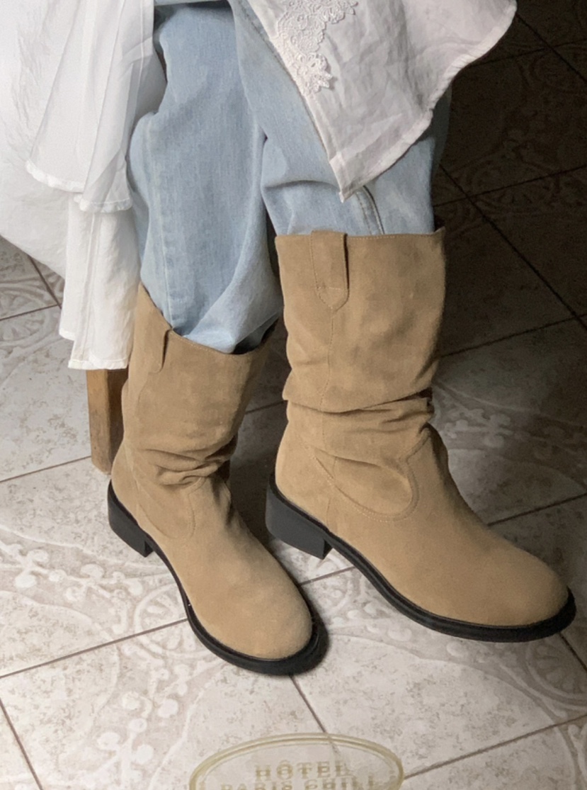 OPPA東大門㊣直郵女裝新款熱賣推薦人氣職業時尚休閑25秋冬靴子OPPA靴子圖色2