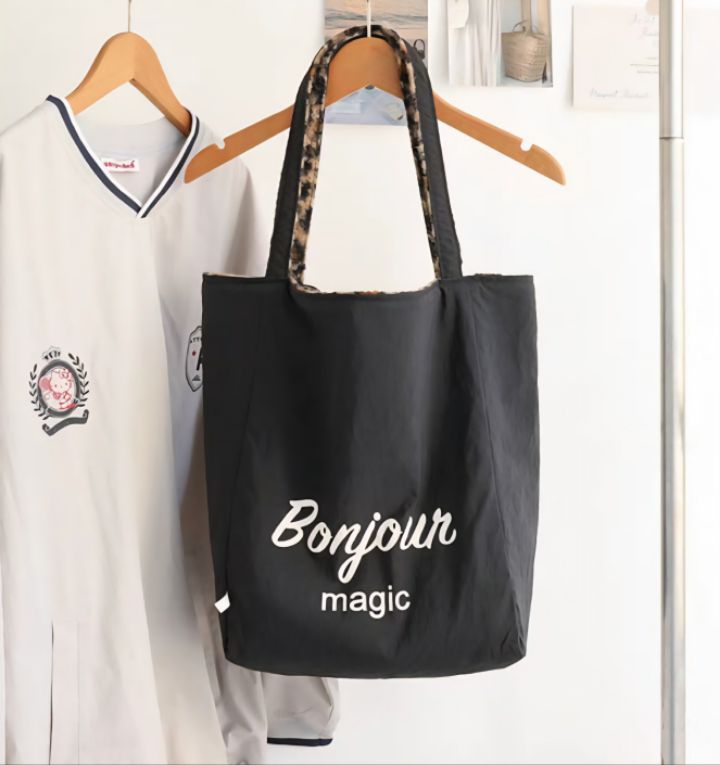 TROUVAILLE東大門㊣實拍女裝新款職業時尚25秋冬單肩斜跨包雙面TROUVAILLE單肩/斜跨包