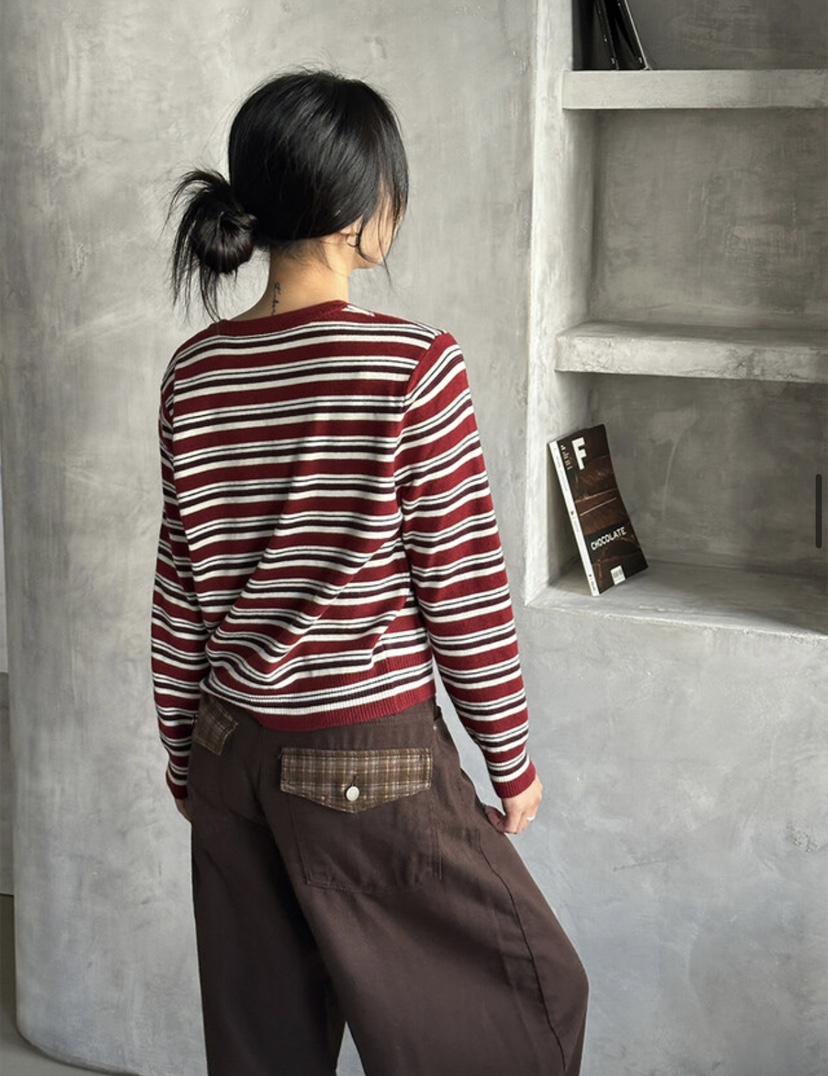 EOMPIT東大門㊣代購女裝新款職業25秋冬時尚人氣休閑針織衫EOMPIT針織衫