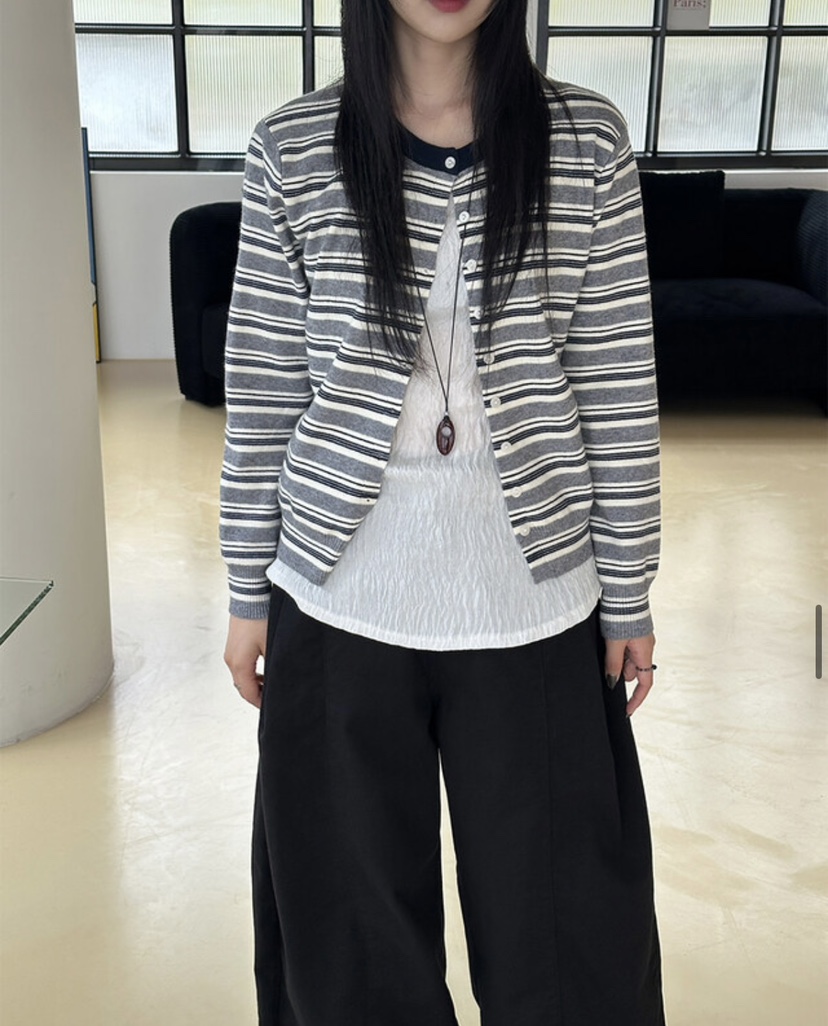 EOMPIT東大門㊣代購女裝新款職業25秋冬時尚人氣休閑針織衫EOMPIT針織衫