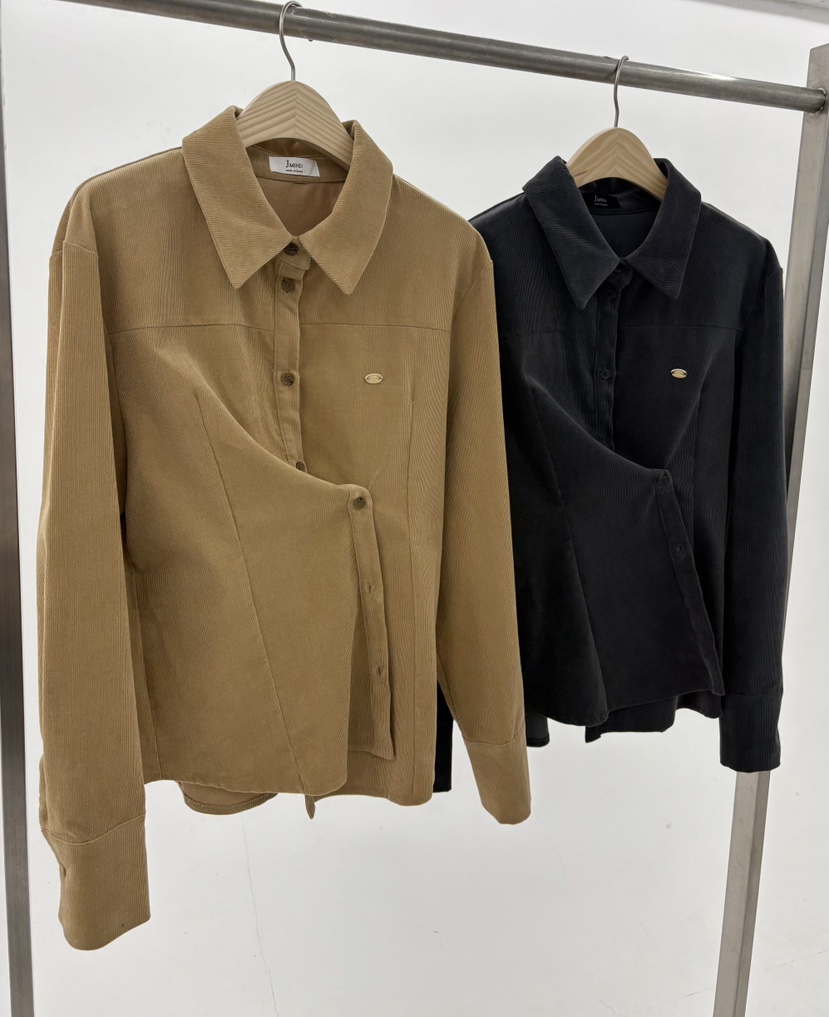 JMIND韓國代購㊣女裝新品推薦人氣休閑職業25秋冬襯衫蕾絲衫JMIND襯衫/蕾絲衫