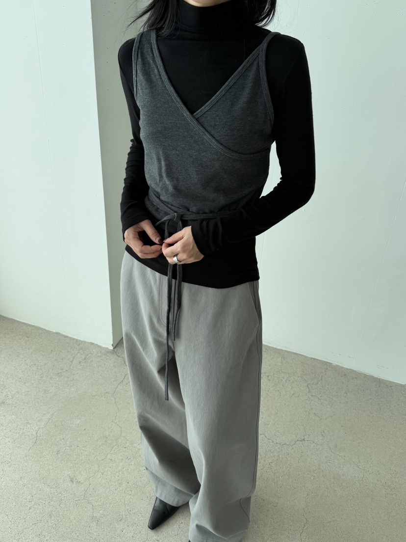 TAUPE東大門㊣實拍女士新品休閑25秋冬推薦時尚人氣吊帶背心TAUPE吊帶/背心