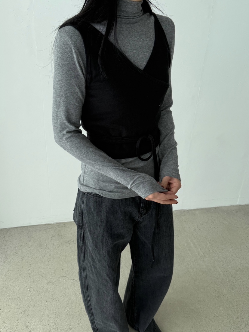 TAUPE東大門㊣實拍女士新品休閑25秋冬推薦時尚人氣吊帶背心TAUPE吊帶/背心