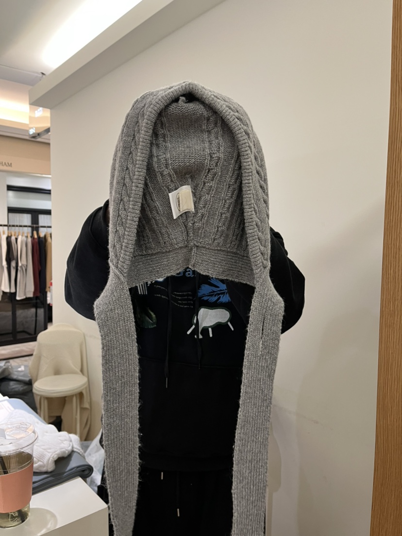 TIZZI韓國直郵㊣女士新款25秋冬休閑熱賣人氣圍巾披肩漁夫帽TIZZI圍巾/披肩圖色1