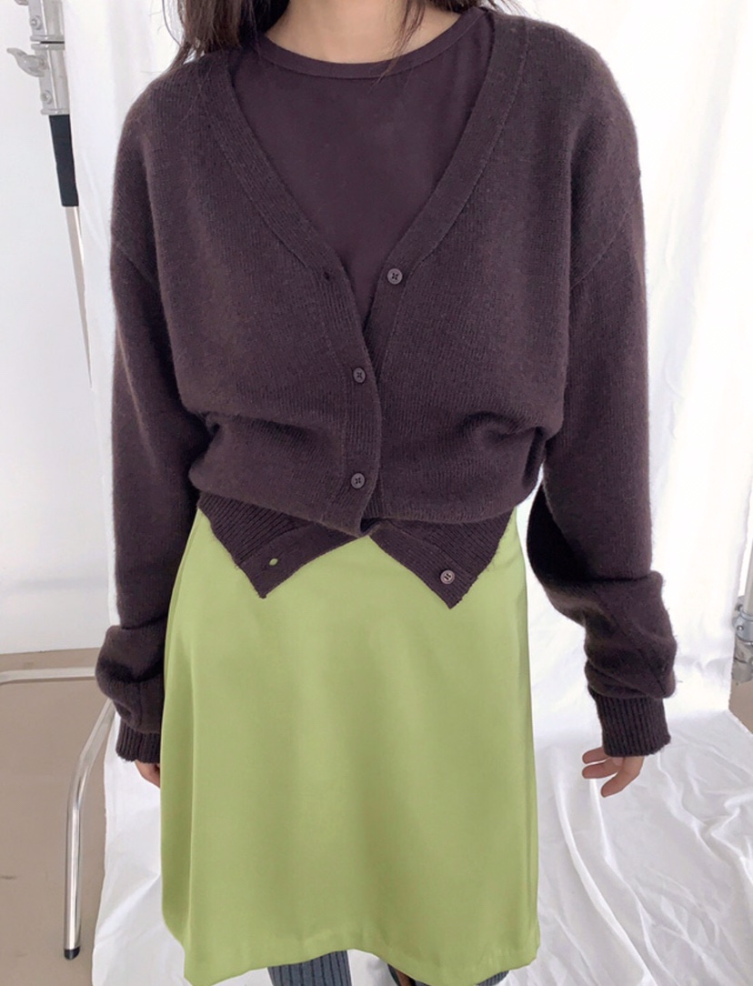 LETAILOR東大門㊣實拍女裝新品推薦時尚25秋冬半身裙中短裙LETAILOR半身裙/中短裙圖色1