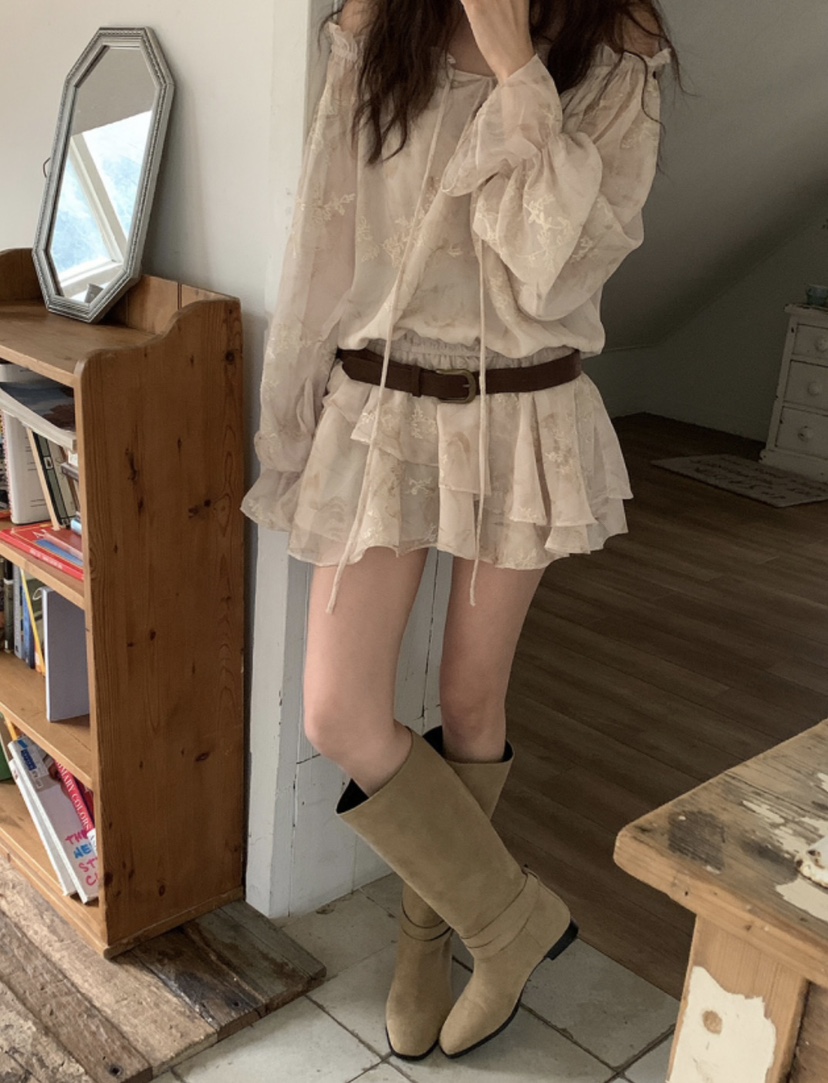 OPPA東大門㊣代購女士新款人氣時尚休閑推薦職業熱賣25秋冬靴子OPPA靴子