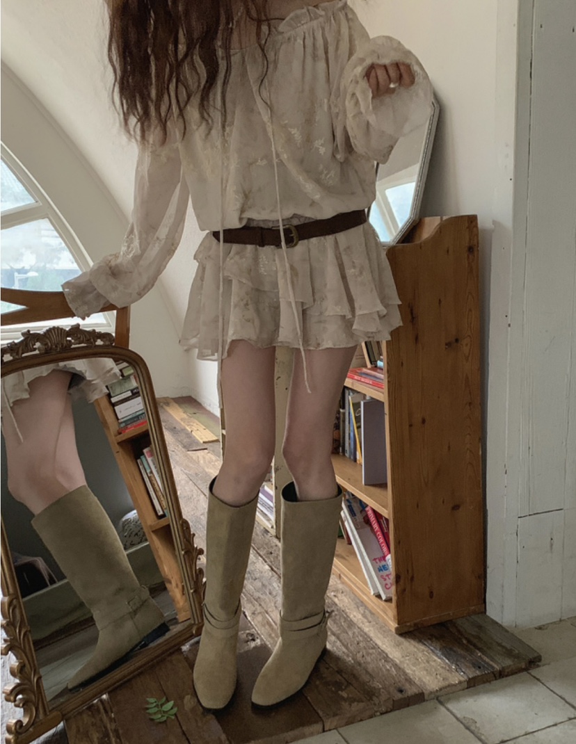 OPPA東大門㊣代購女士新款人氣時尚休閑推薦職業熱賣25秋冬靴子OPPA靴子