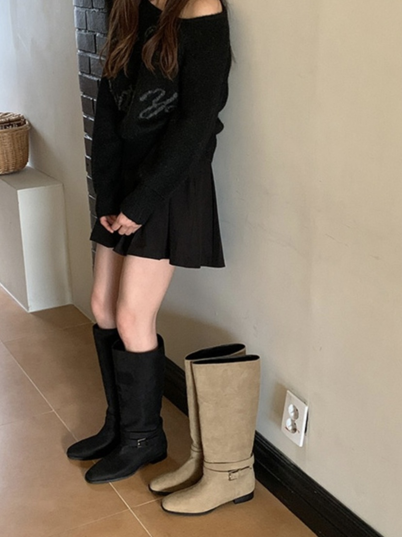 OPPA東大門㊣代購女士新款人氣時尚休閑推薦職業熱賣25秋冬靴子OPPA靴子