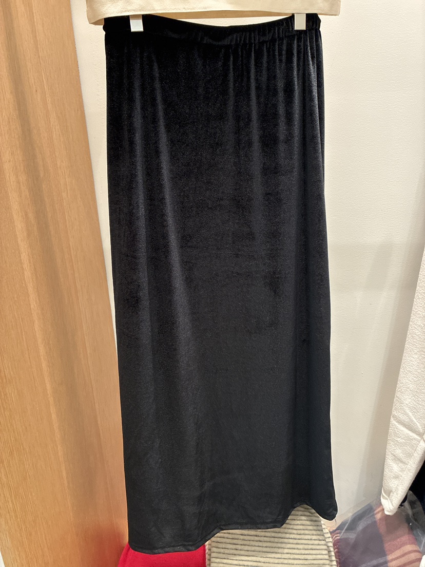 TORRE韓國代購㊣女士新款熱賣人氣職業推薦休閑25秋冬長裙天鵝絨TORRE長裙