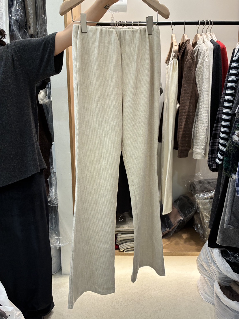 TORRE韓國直郵㊣女裝新款時尚熱賣人氣25秋冬職業休閑休閑褲TORRE休閑褲圖色2