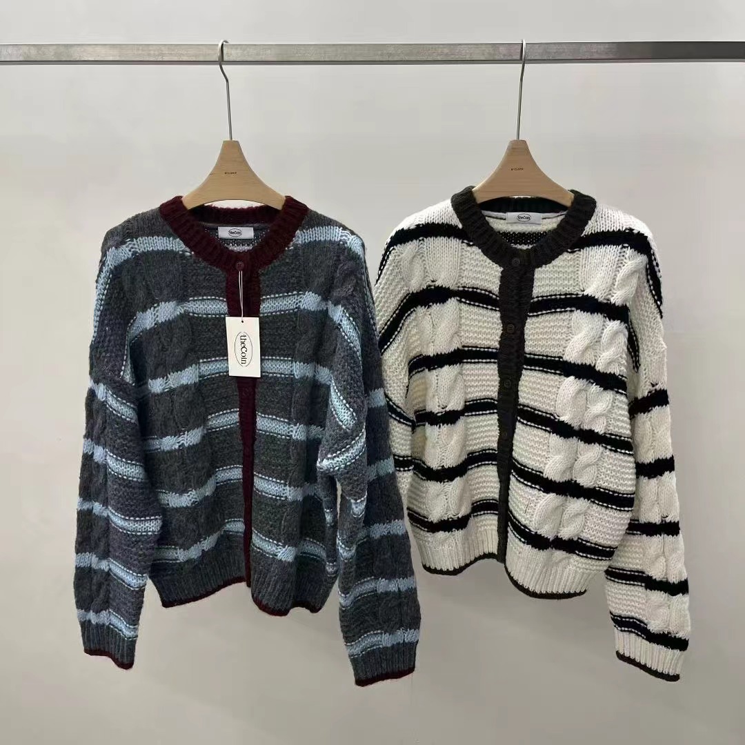 COIN韓國直郵㊣女裝新款推薦25秋冬人氣職業時尚針織衫開衫COIN針織衫