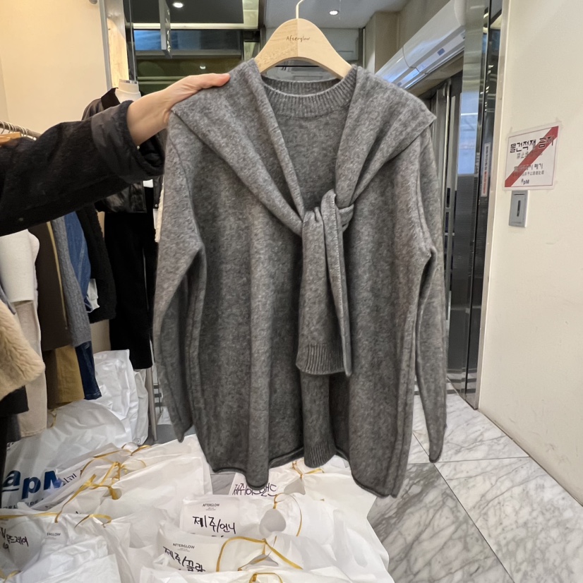 AFTERGLOW東大門㊣實拍女士新款時尚熱賣職業推薦套裝套裝高領AFTERGLOW套裝圖色3