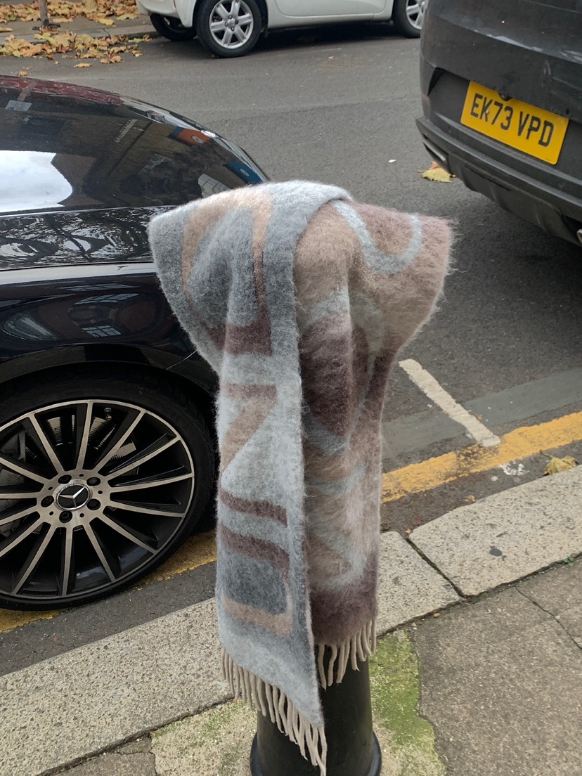 UNDERSON東大門㊣直郵女裝新款職業時尚25秋冬人氣圍巾披肩UNDERSON圍巾/披肩圖色3