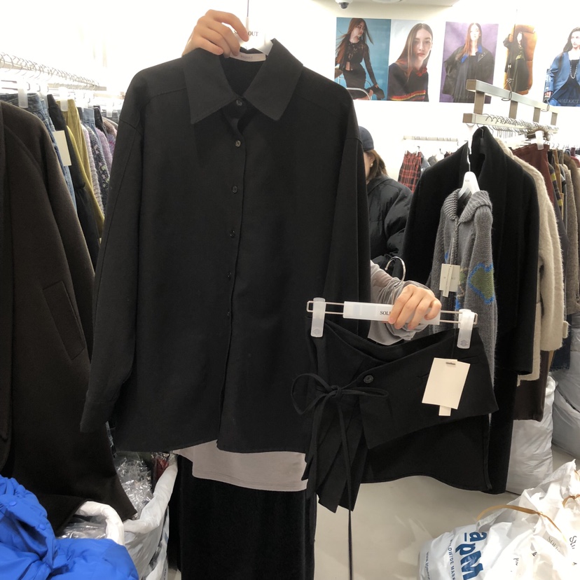 SOLD OUT東大門㊣代購女士新品25秋冬時尚推薦熱賣人氣套裝SOLD OUT套裝圖色1