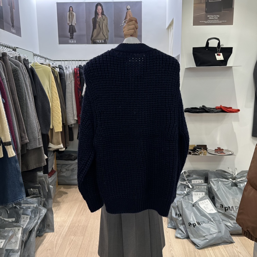 REIRAI韓國代購㊣女士新款推薦時尚熱賣休閑人氣職業毛衣羊毛Reirai毛衣