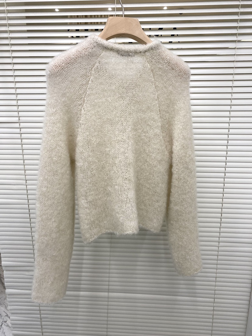 AND THE韓國直郵㊣女裝新品職業25秋冬休閑推薦時尚針織衫AND THE針織衫