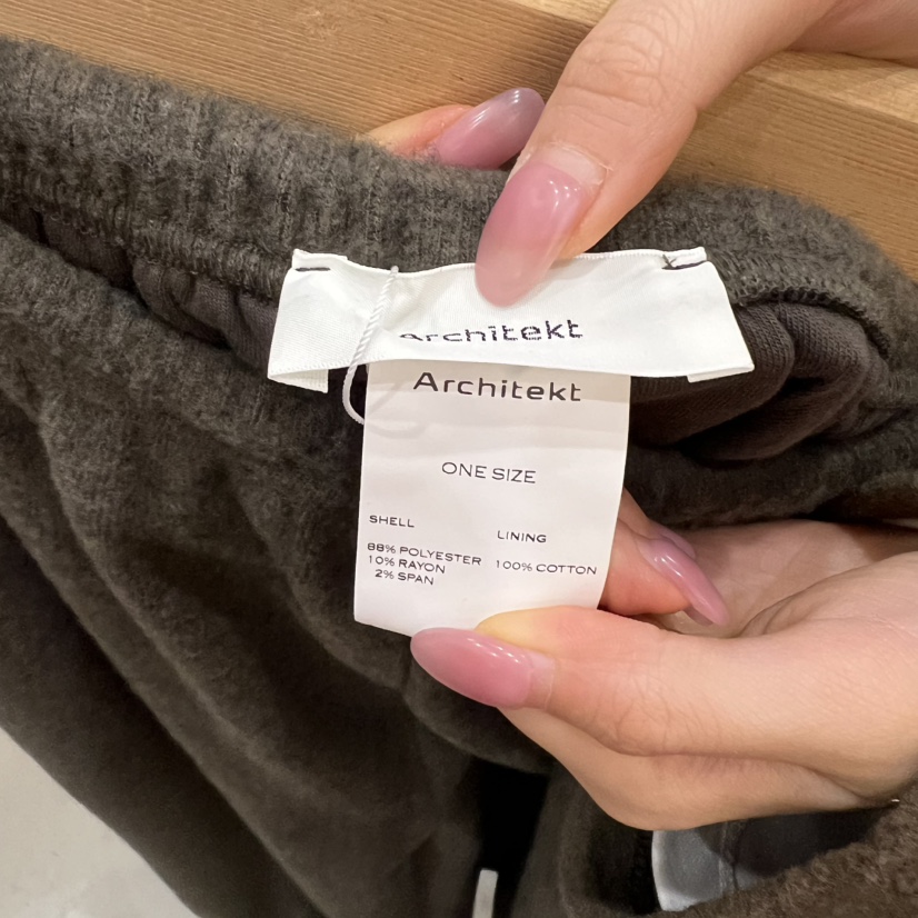 ARCHITEKT東大門㊣實拍女士新款25秋冬時尚熱賣推薦休閑休閑褲ARCHITEKT休閑褲