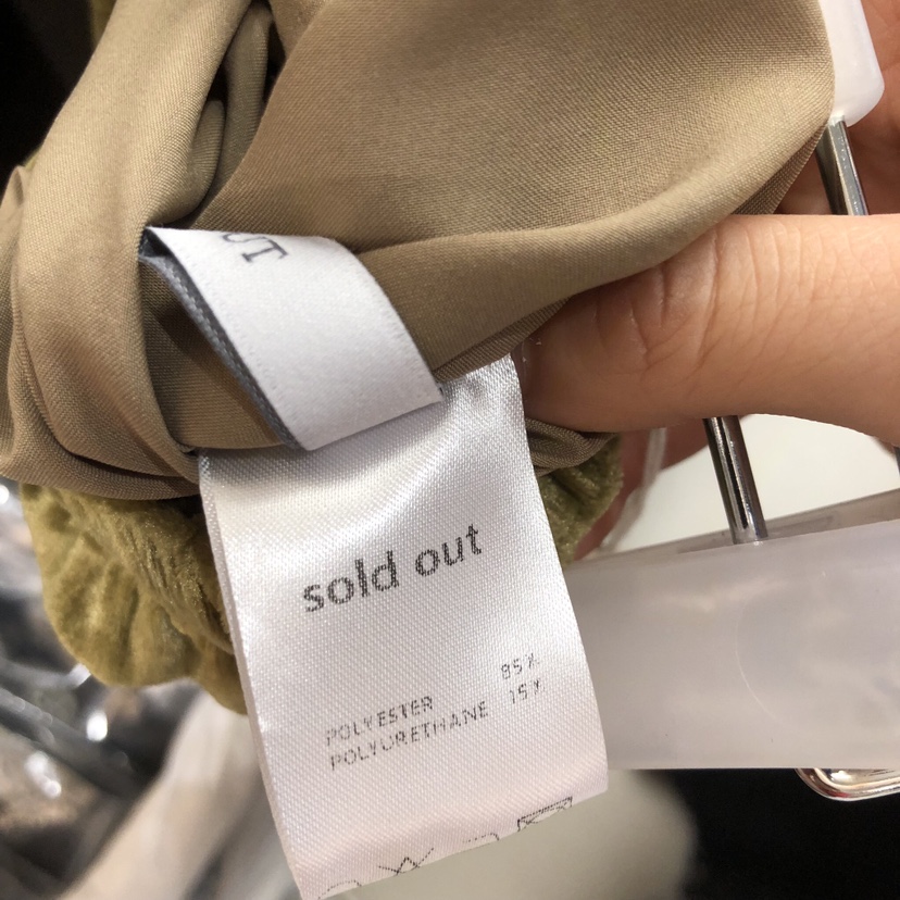 SOLD OUT東大門㊣實拍女裝新款推薦熱賣半身裙中短裙天鵝絨SOLD OUT半身裙/中短裙