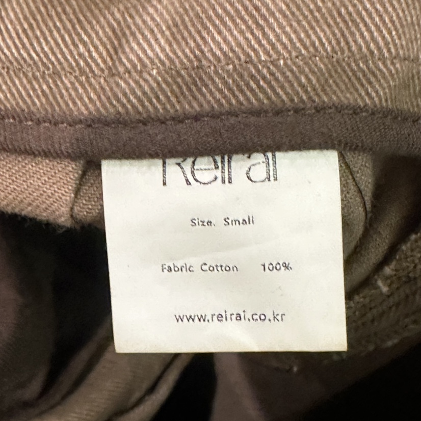 REIRAI韓國直郵㊣女士新款推薦25秋冬時尚職業休閑褲口袋棉Reirai休閑褲