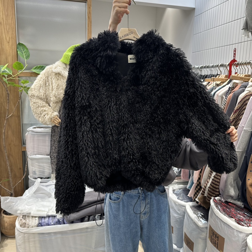 MARI CO東大門㊣實拍女士新款熱賣推薦職業25秋冬短款大衣MARI CO短款大衣圖色2