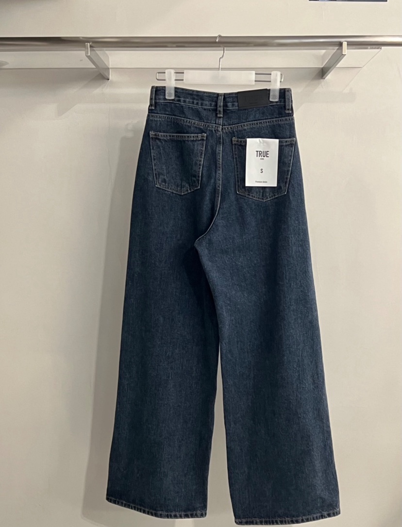 TRUE東大門㊣直郵女士新款25秋冬時尚休閑推薦人氣牛仔褲加絨TRUE牛仔褲