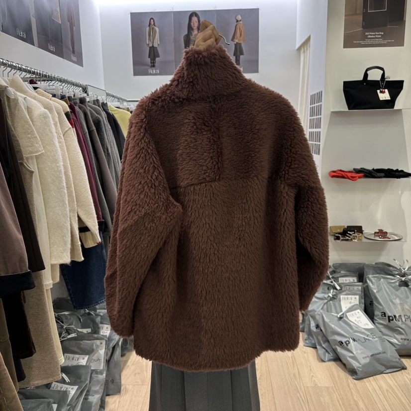 REIRAI東大門㊣實拍女士新款職業推薦休閑人氣熱賣夾克毛皮Reirai夾克